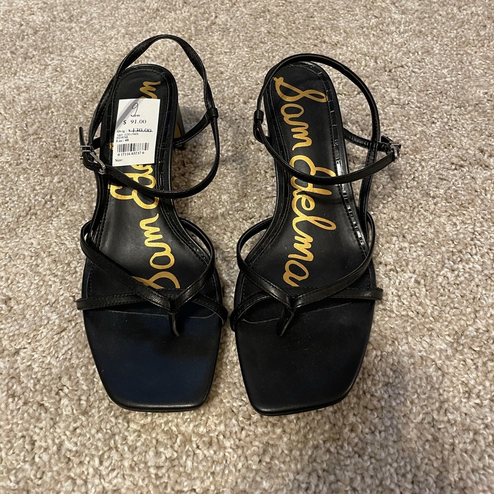 Sam Edelman black sandals